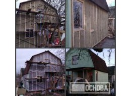 Реставрация дачного дома в СНТ "ВИР-2", г. Пушкин.