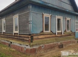 Реконструкция дома из бревна в Красном бору: замена венцов, полов, усиление части фундамента